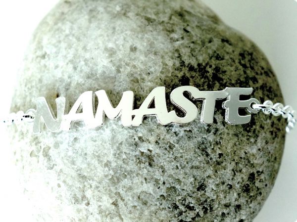 "Namaste" - Armband, 925er Sterling-Silber